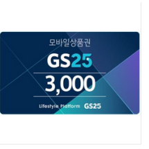 gs 편의점 3000원권